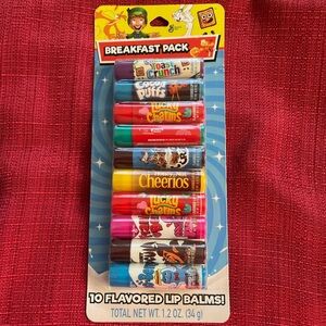 Breakfast Pack Flavored Lip Balms